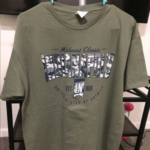 NEW Army Green Camouflage Graphic Tee Unisex Large